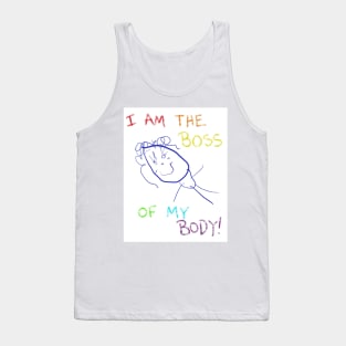 I Am The Boss of My Body by Alexandra Tank Top